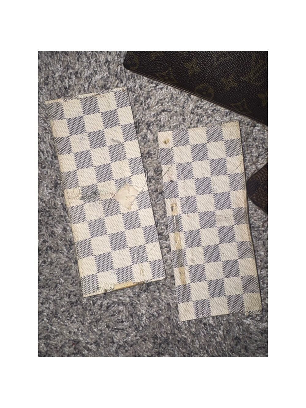 Authentic LV Scrap Canvas Pieces Monogram & Damier DIY Upcycle Lot SKU-s001 - Picture 5 of 8